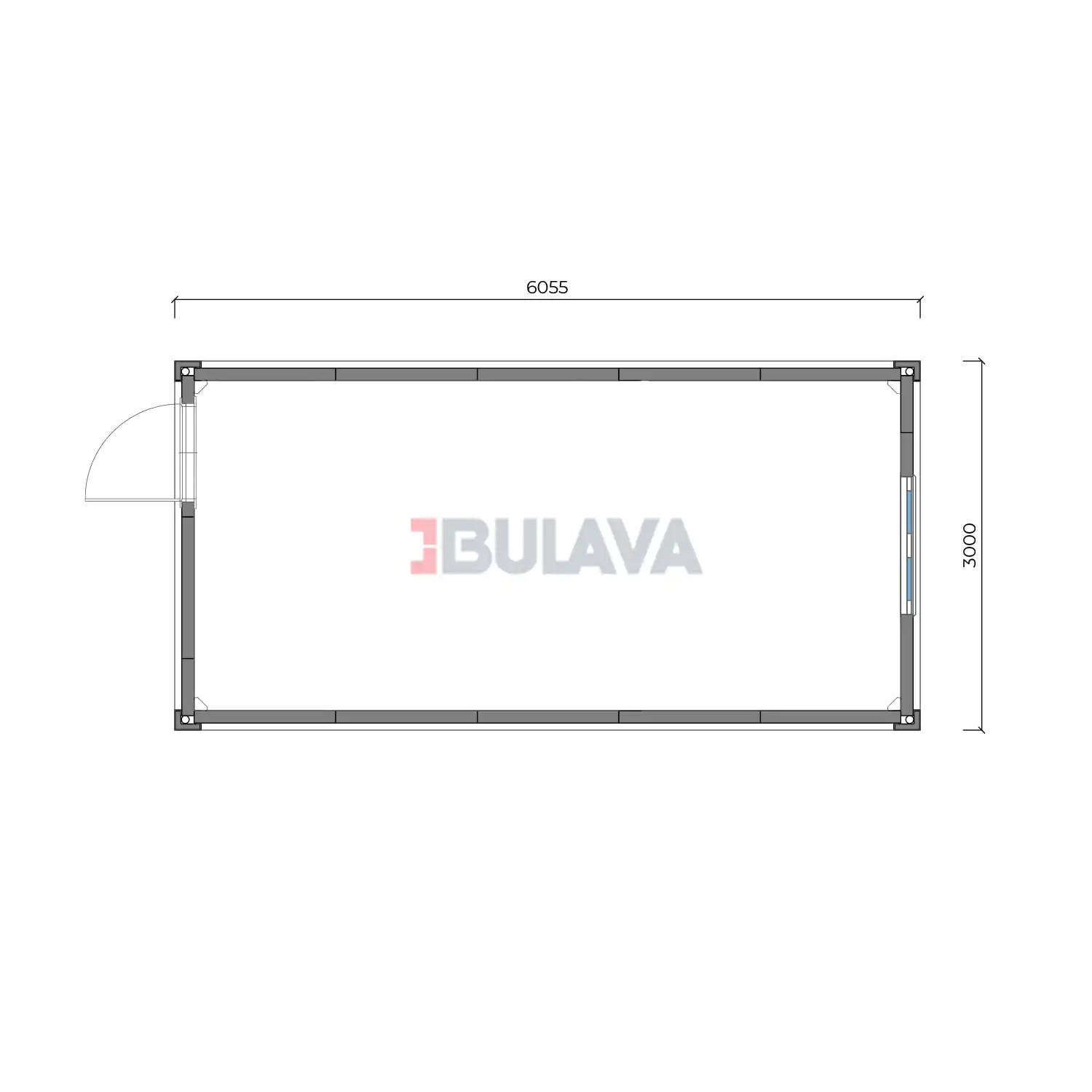 Prefabricated container 6×3 2, Фото 3