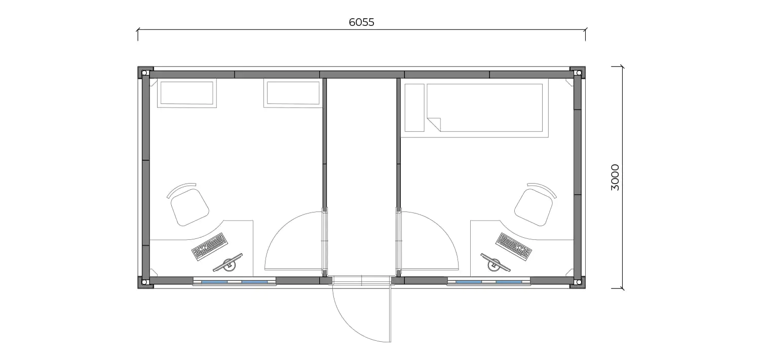 Строительный контейнер 6×3, Фото 19 Строительный контейнер 6×3, Фото 19