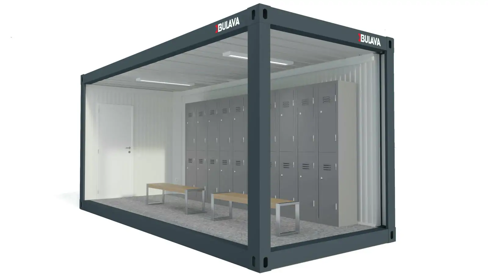 Modular locker room 2.4х6, Фото 1