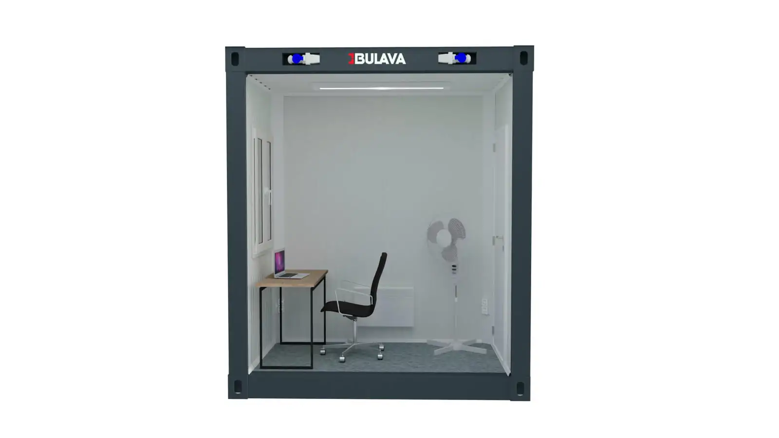 Security Guard compact cabin 2.4×1.5, Фото 3