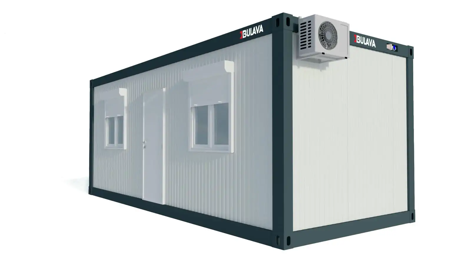Modular office container with WC 3х7, Фото 1