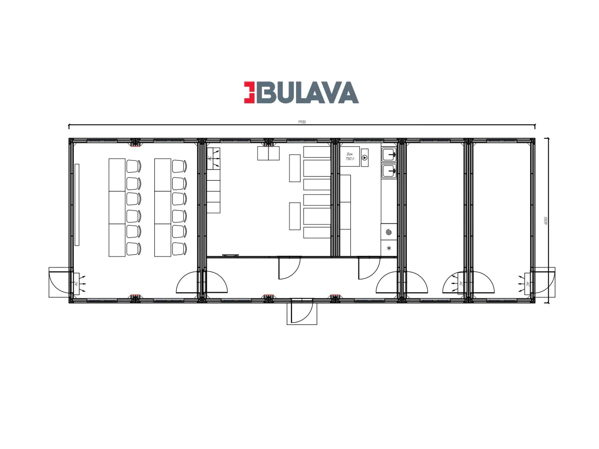 Modular Training Center, 102 m², Фото 4